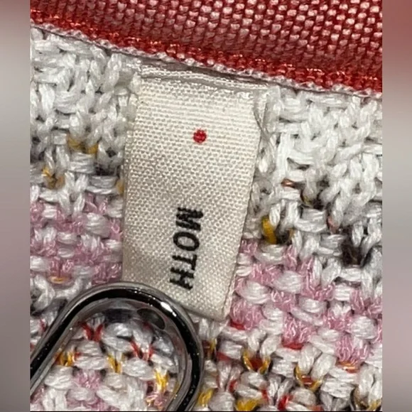 Moth by Anthropologie Pink Cream Knit Oversized Cardigan (Size M,runs large) - Picture 6 of 10